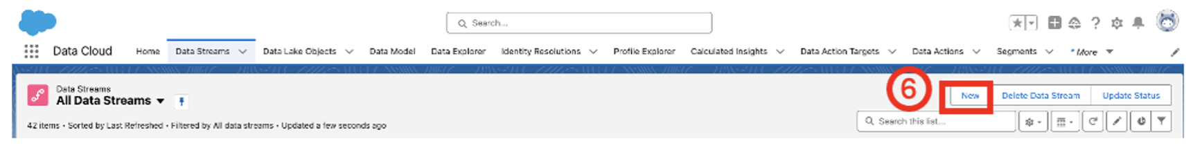 How to Create a Data Stream for Data Cloud Ingestion API