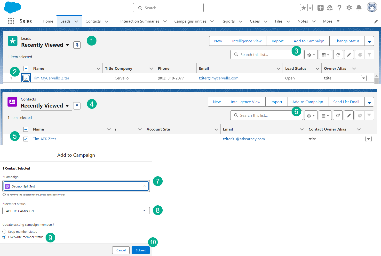 How to configure a decision split in a Journey in Marketing Cloud