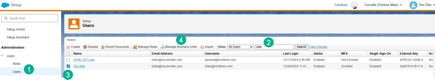 How to set up a New Business Unit in Marketing Cloud