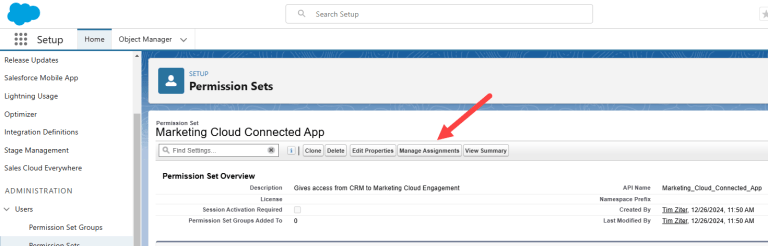 How to set up the Marketing Cloud Connector – Salesforce CRM Settings