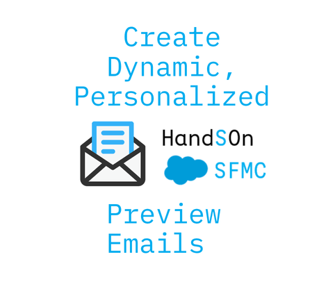 A designed image of the article title Create Dynamic, Personalized Preview Emails